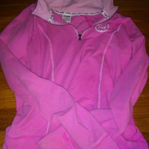 Pink zip up